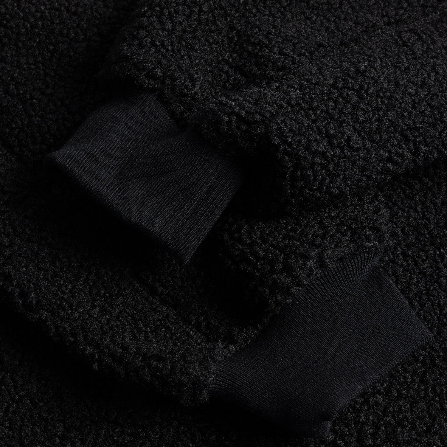 Dime Men Polar Fleece Sherpa Zip Black - OUTERWEAR - Canada