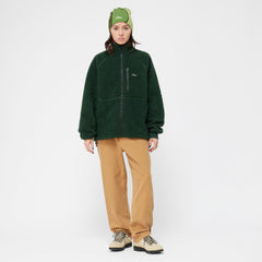 Dime Men Polar Fleece Sherpa Zip Forest - OUTERWEAR - Canada