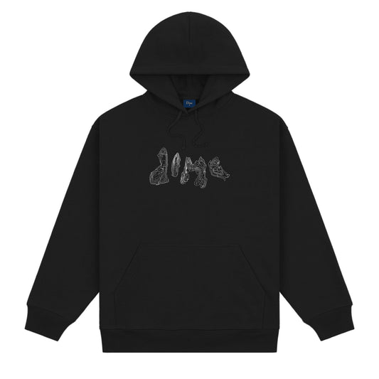 Dime Men Topo Hoodie Black - SWEATERS - Canada