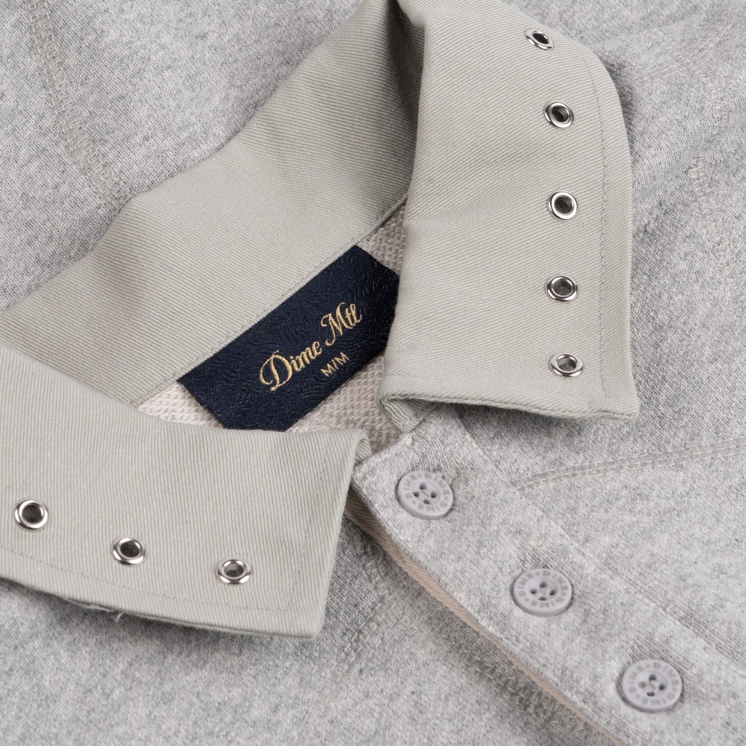 Dime Men Wave Rugby Heather Gray - TOPS - Canada