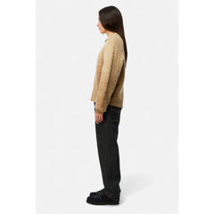 Dime Mohair Double Zip Knit Camel - SWEATERS - Canada