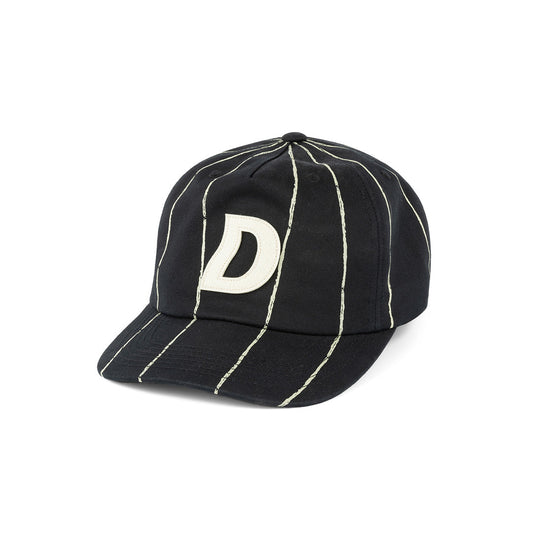 Dime Pinstriped Worker Cap Black - HEADWEAR - Canada