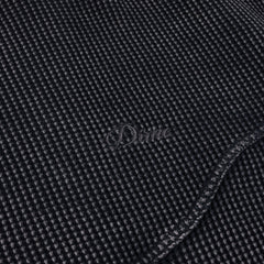Dime Premium Waffle Zip Hoodie Faded Black - SWEATERS - Canada