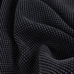 Dime Premium Waffle Zip Hoodie Faded Black - SWEATERS - Canada