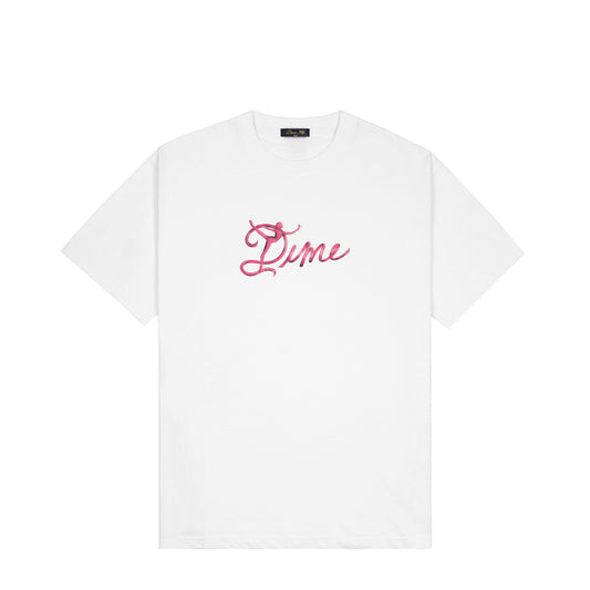 Dime Satin T-Shirt White - T-SHIRTS - Canada