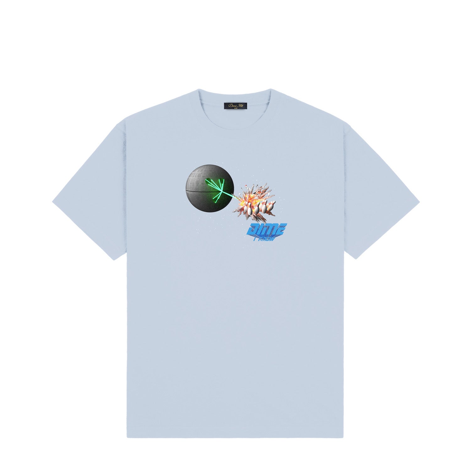 Dime Space Turkey T-Shirt Blue Fog - T-SHIRTS - Canada