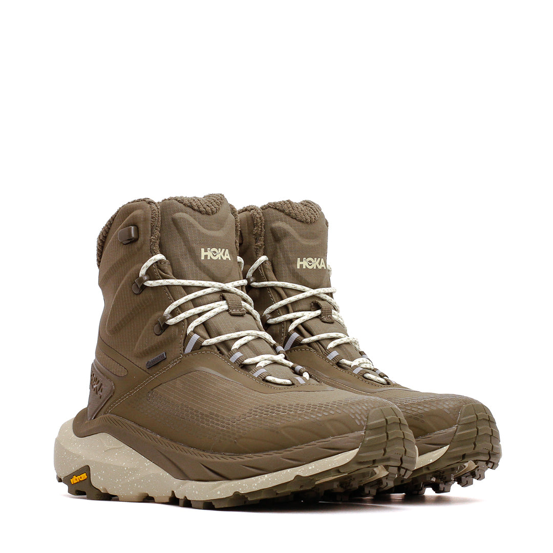 Hoka One One Men Kaha 2 Frost GTX Antique Olive Oyster Mushroom 1155194-AMS - FOOTWEAR - Canada