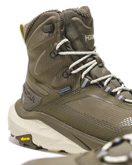 Hoka One One Men Kaha 2 Frost GTX Antique Olive Oyster Mushroom 1155194-AMS - FOOTWEAR - Canada
