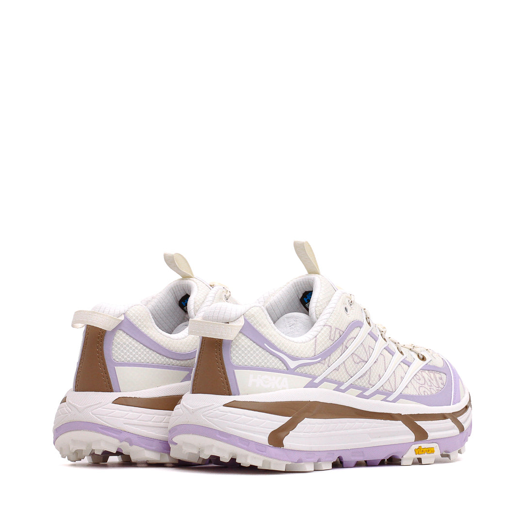 Hoka One One Men Mafate Three2 Wordmark Alabaster Iris Flower 1175490-ASF - FOOTWEAR - Canada