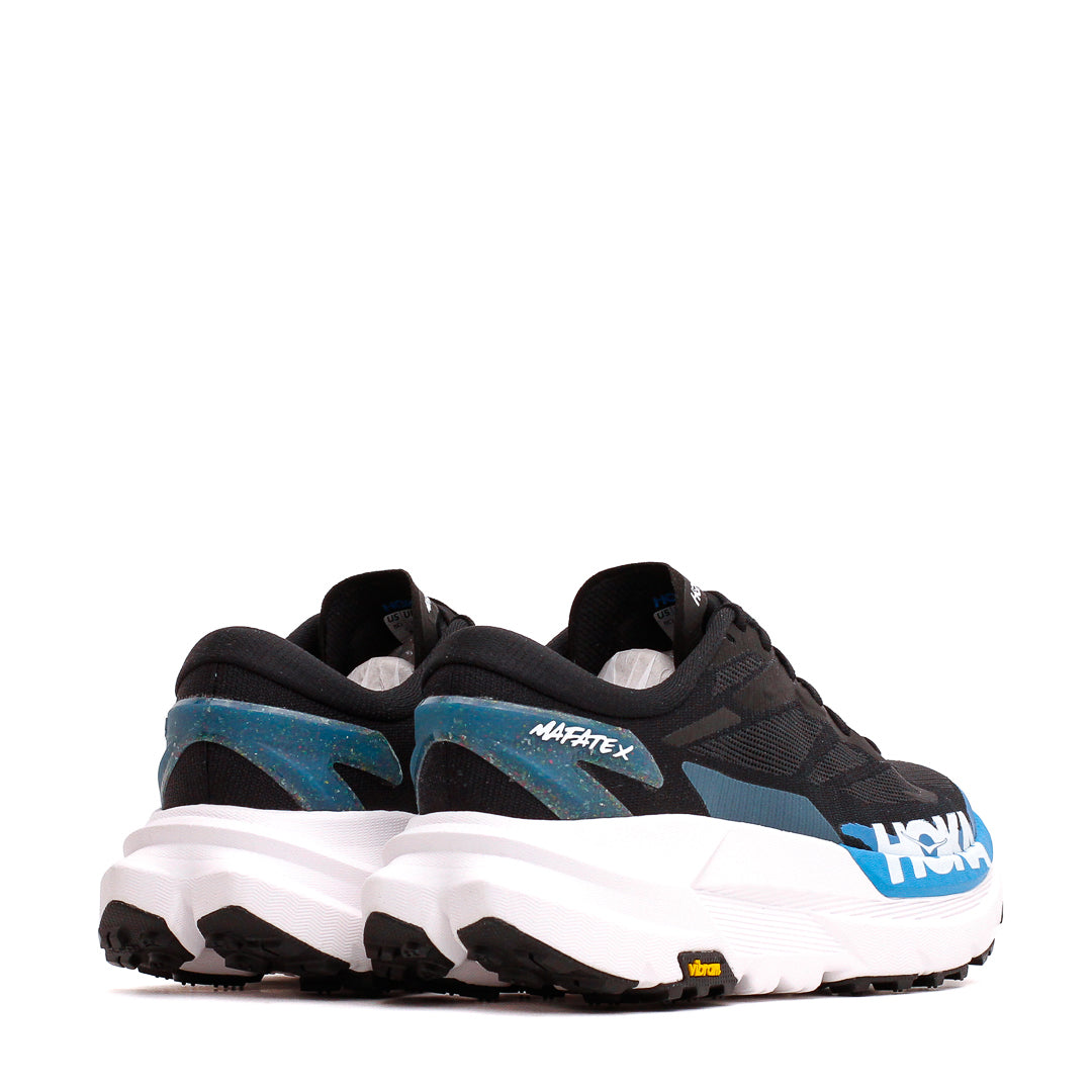 Hoka One One Men Mafate X Black Skyward Blue 1161990-BKSK - FOOTWEAR - Canada
