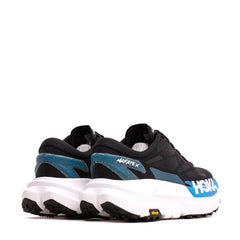 Hoka One One Men Mafate X Black Skyward Blue 1161990-BKSK - FOOTWEAR - Canada
