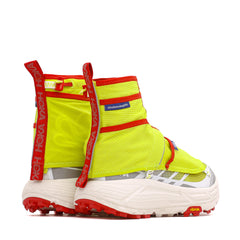 Hoka One One Men x Nicole McLaughlin Mafate Three2 White Neon Yellow 1153931-WNN - FOOTWEAR - Canada