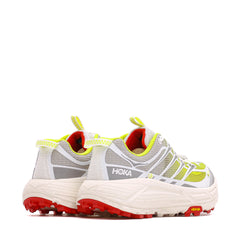 Hoka One One Men x Nicole McLaughlin Mafate Three2 White Neon Yellow 1153931-WNN - FOOTWEAR - Canada
