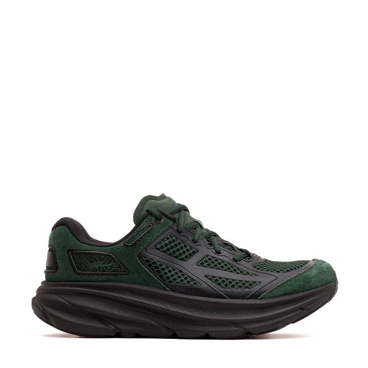 Hoka One One Unisex Clifton One9 Forest Green Black 1173333-FSTG - FOOTWEAR - Canada