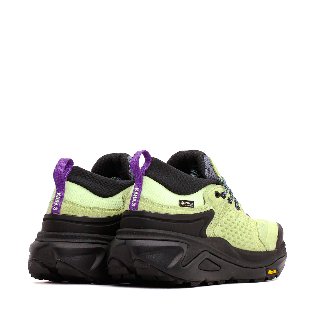 Hoka One One Unisex Kaha 3 Low GTX TP Honeydew Black 1168951-HWB - FOOTWEAR - Canada