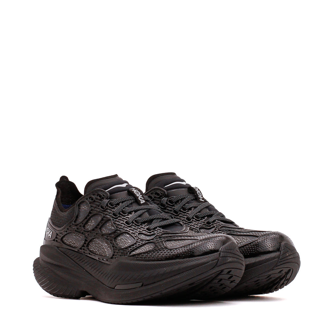 Hoka One One Unisex Mach X Caged Black Midnight Blue 1168932-BMD - FOOTWEAR - Canada