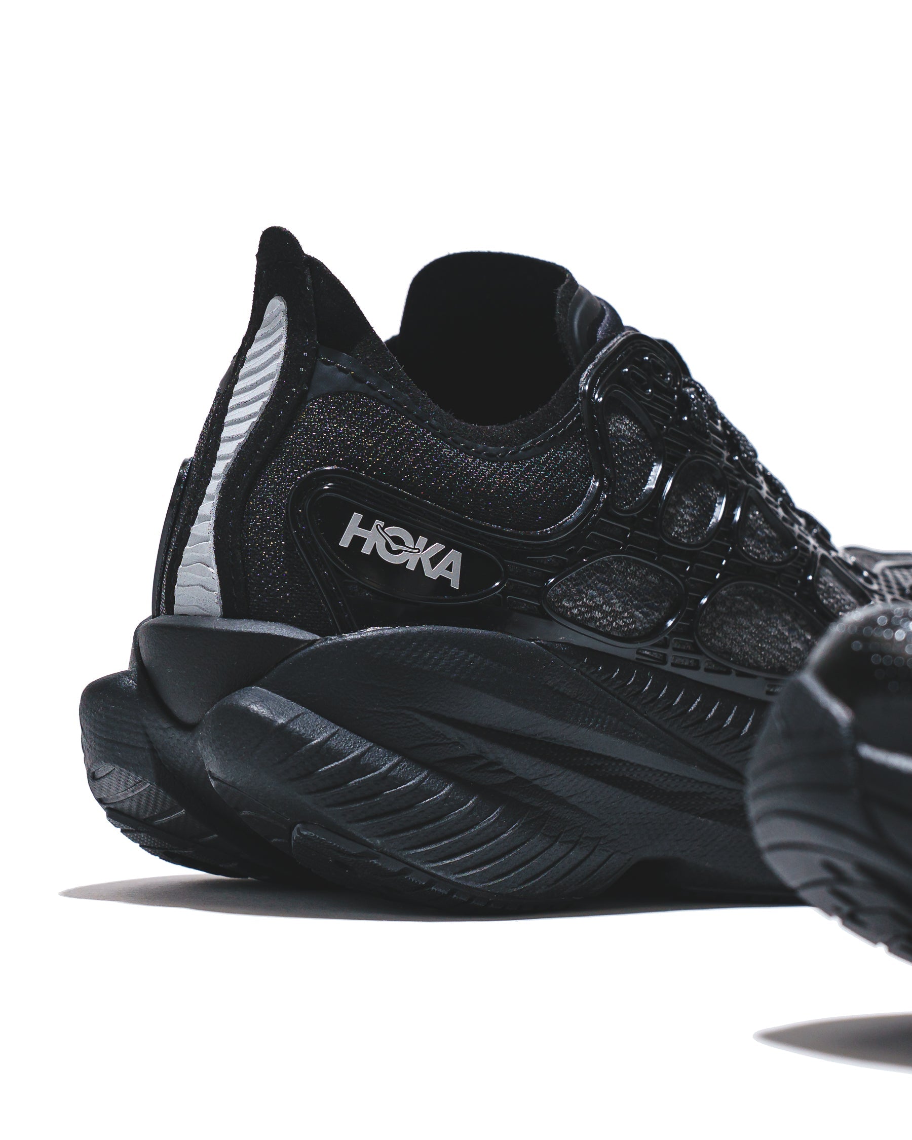 Hoka One One Unisex Mach X Caged Black Midnight Blue 1168932-BMD - FOOTWEAR - Canada