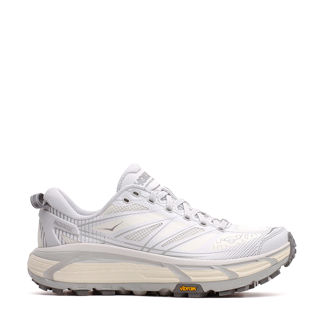 Hoka One One Unisex Mafate Speed 2 Cosmic Grey Alabaster 1126851-CYLB - FOOTWEAR - Canada
