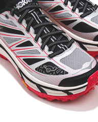 Hoka One One Unisex Mafate Speed 2 Galactic Grey Ruby Red 1126851-GTCG - FOOTWEAR - Canada