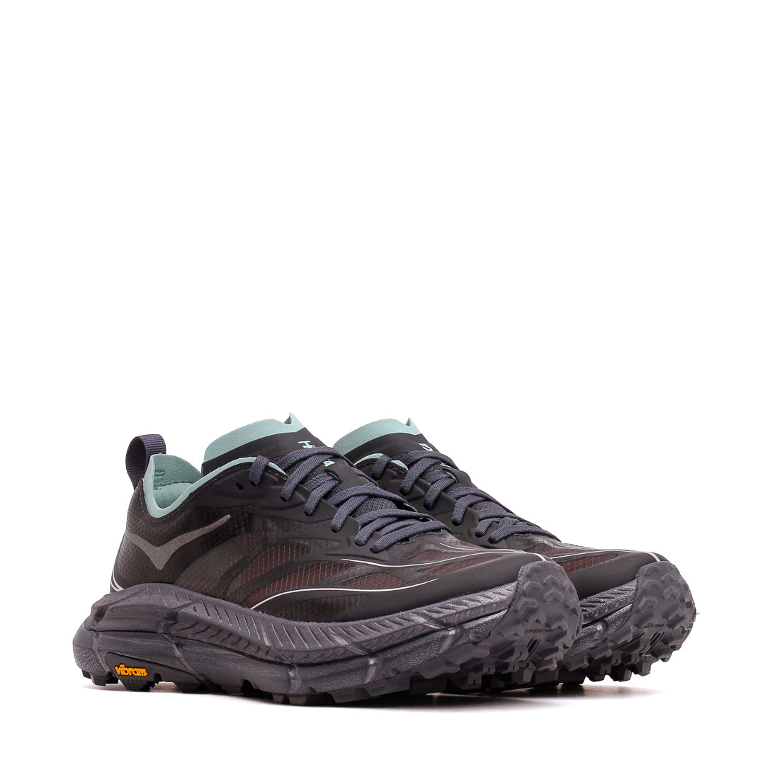 Hoka One One Unisex Mafate Speed 4 Lite Charcoal Grey Jade 1168450-CJD - FOOTWEAR - Canada