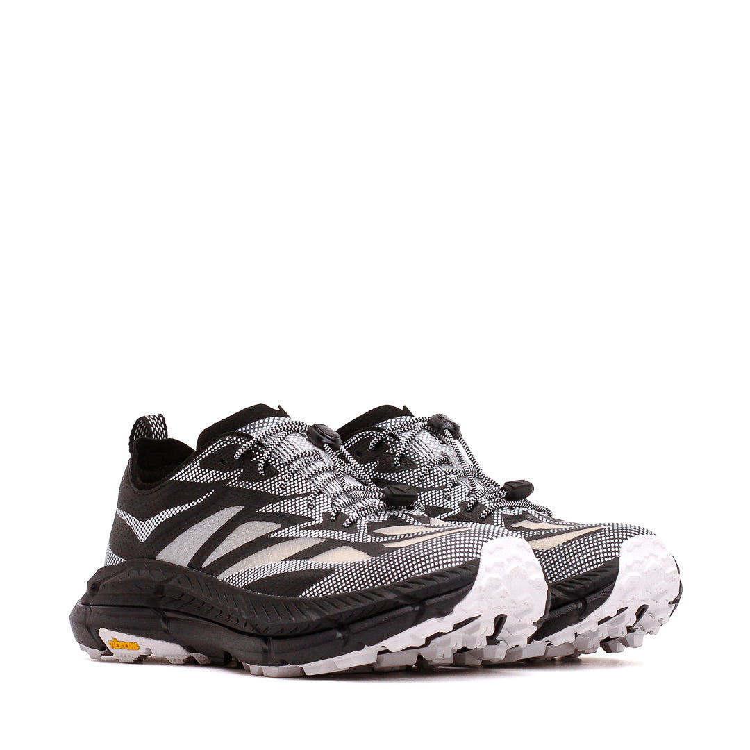 Hoka One One Unisex Mafate Speed 4 Lite TS Black White 1168971-BWHT - FOOTWEAR - Canada