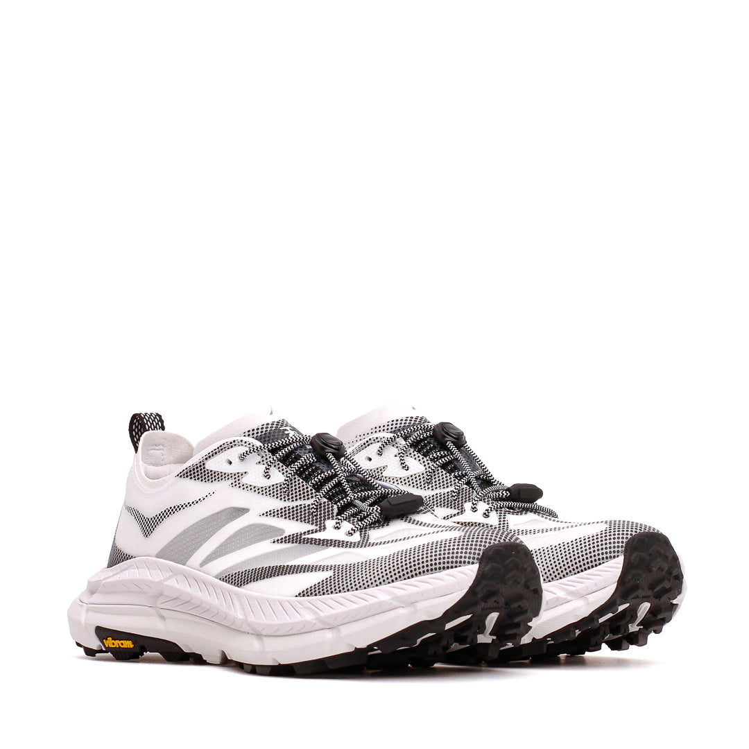 Hoka One One Unisex Mafate Speed 4 Lite TS White Black 1168971-WBLC - FOOTWEAR - Canada