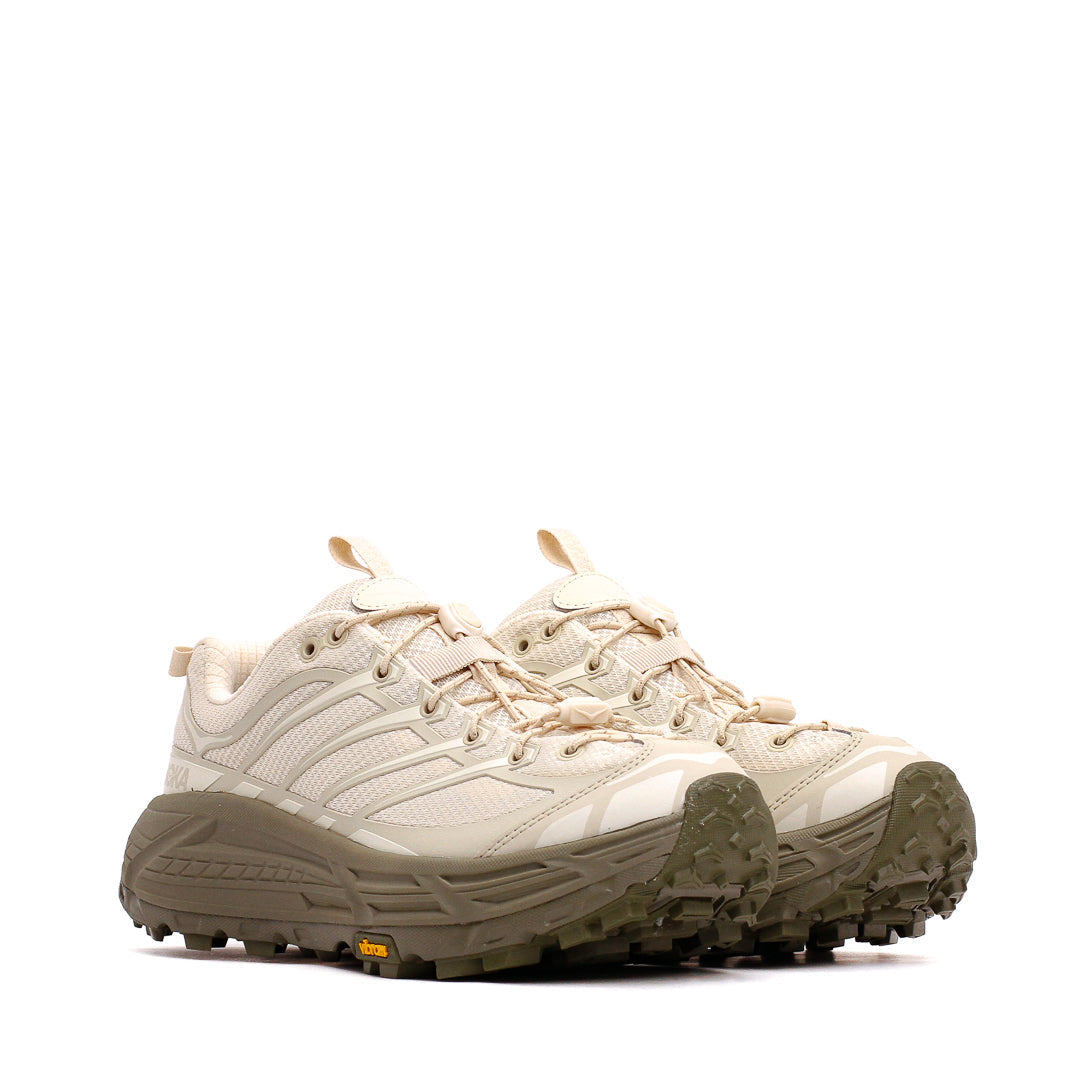 Hoka One One Unisex Mafate Three2 Oat Milk Eucalyptus 1141572-OLY - FOOTWEAR - Canada