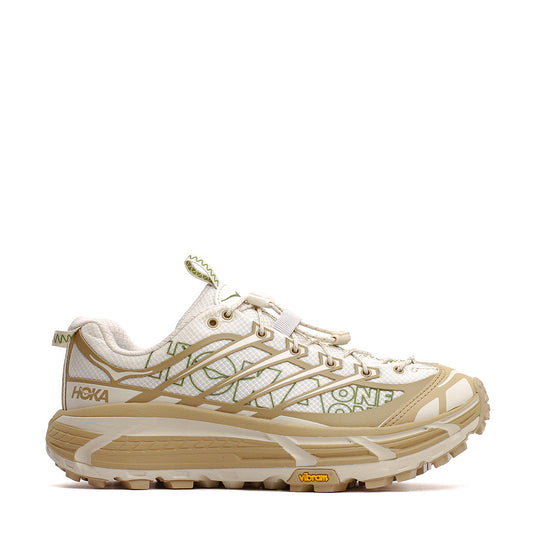 Hoka One One Unisex Mafate Three2 Wordmark Khaki Oatmilk 1175490-KKT - FOOTWEAR - Canada