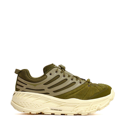 Hoka One One Unisex Stinson EVO OG TP Moss Green Wild Mushroom 1166450-MRNW - FOOTWEAR - Canada