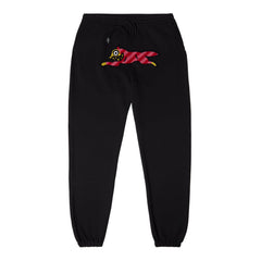 ICECREAM Men Monday Sweatpants Black - BOTTOMS Canada