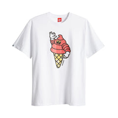 ICECREAM Men Puffy SS Tee White - T - SHIRTS Canada