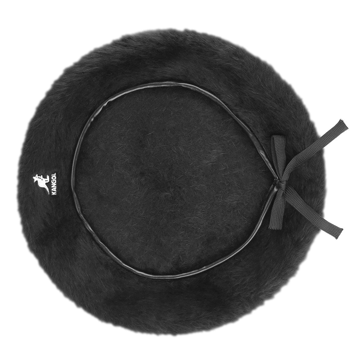 Kangol Furgora Big Monty Beret Black - HEADWEAR - Canada