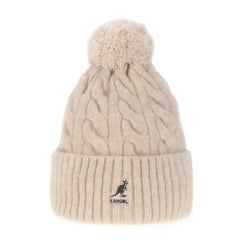Kangol PomPom Beanie Beige - HEADWEAR - Canada