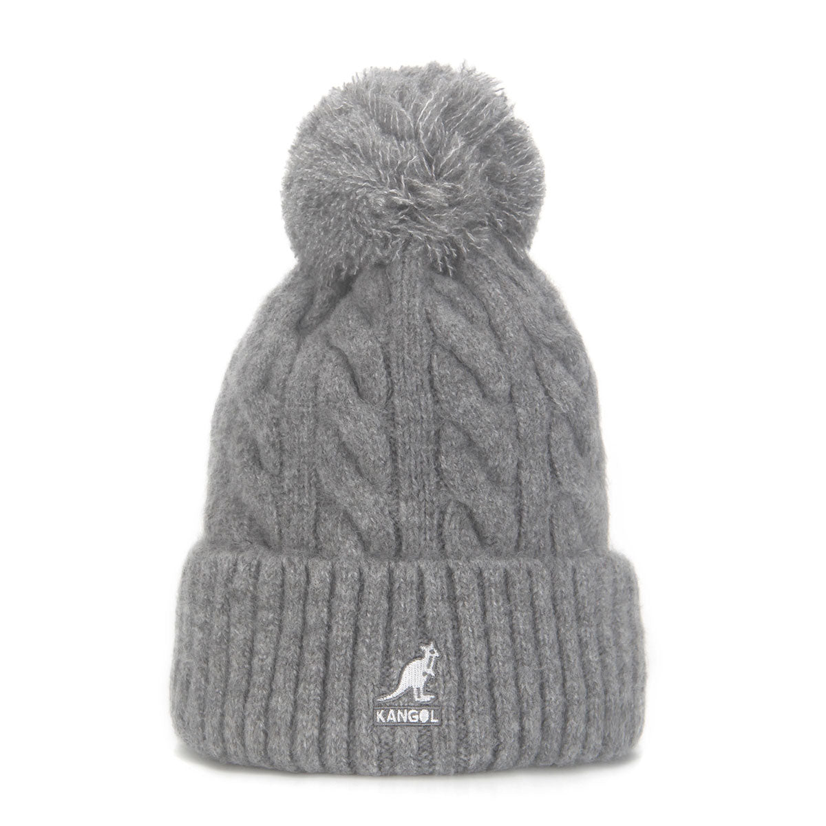 Kangol PomPom Beanie Grey - HEADWEAR - Canada