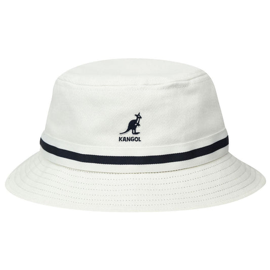 Kangol Stripe Lahinch White - HEADWEAR - Canada