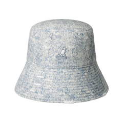 Kangol Washed Denim Bucket Blue - HEADWEAR - Canada