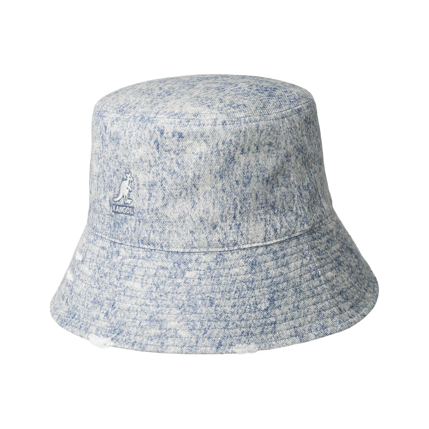 Kangol Washed Denim Bucket Blue - HEADWEAR - Canada