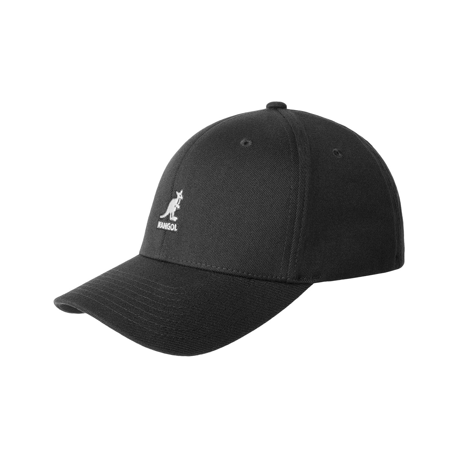Kangol Wool Flexfit Baseball Black - HEADWEAR - Canada