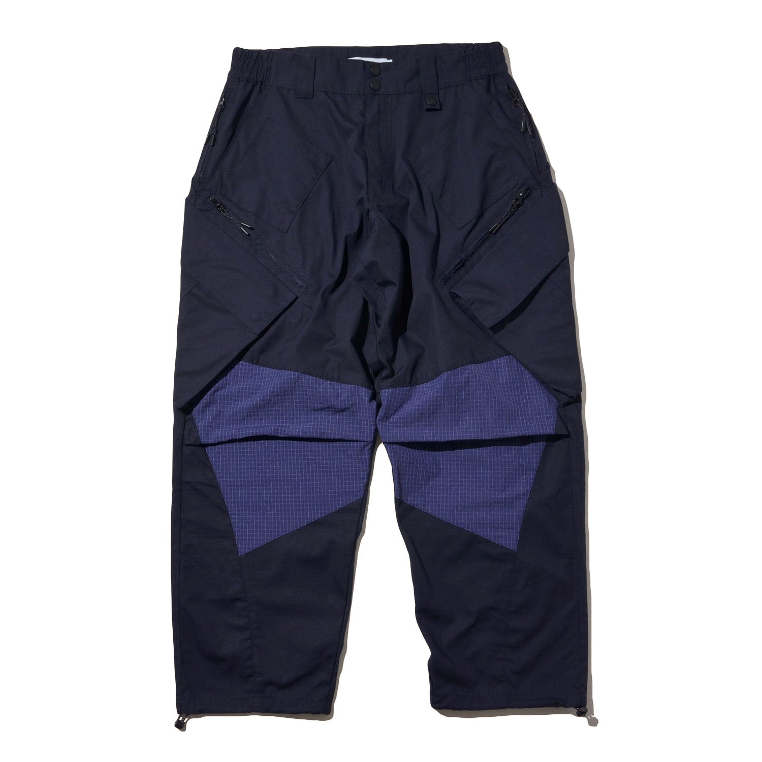 LAKH Big Pocket in pockets Cargo Pants Navy - BOTTOMS - Canada
