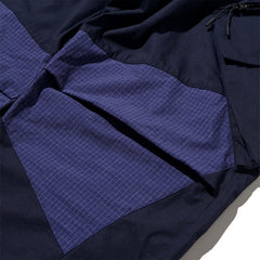 LAKH Big Pocket in pockets Cargo Pants Navy - BOTTOMS - Canada
