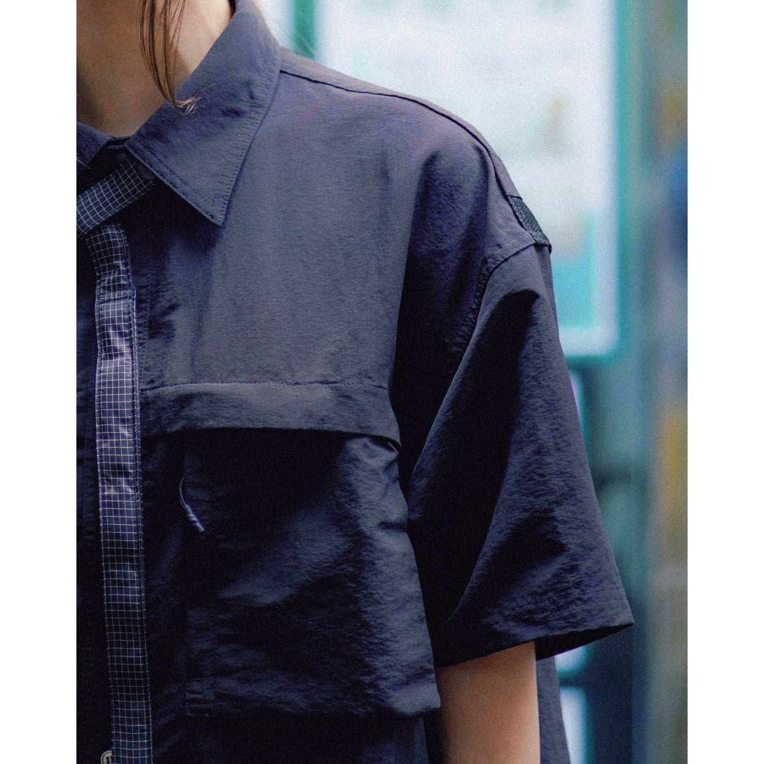 LAKH Breathable Western Field Shirt Black - TOPS - Canada