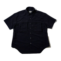LAKH Breathable Western Field Shirt Black - TOPS - Canada