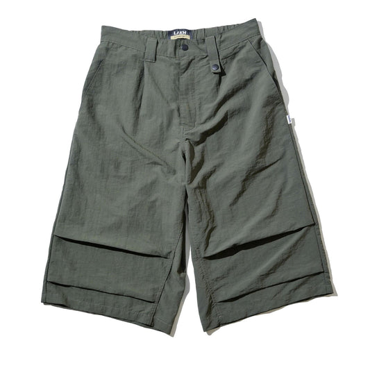 LAKH Conversion Flared Half-Pants Army Green - BOTTOMS - Canada