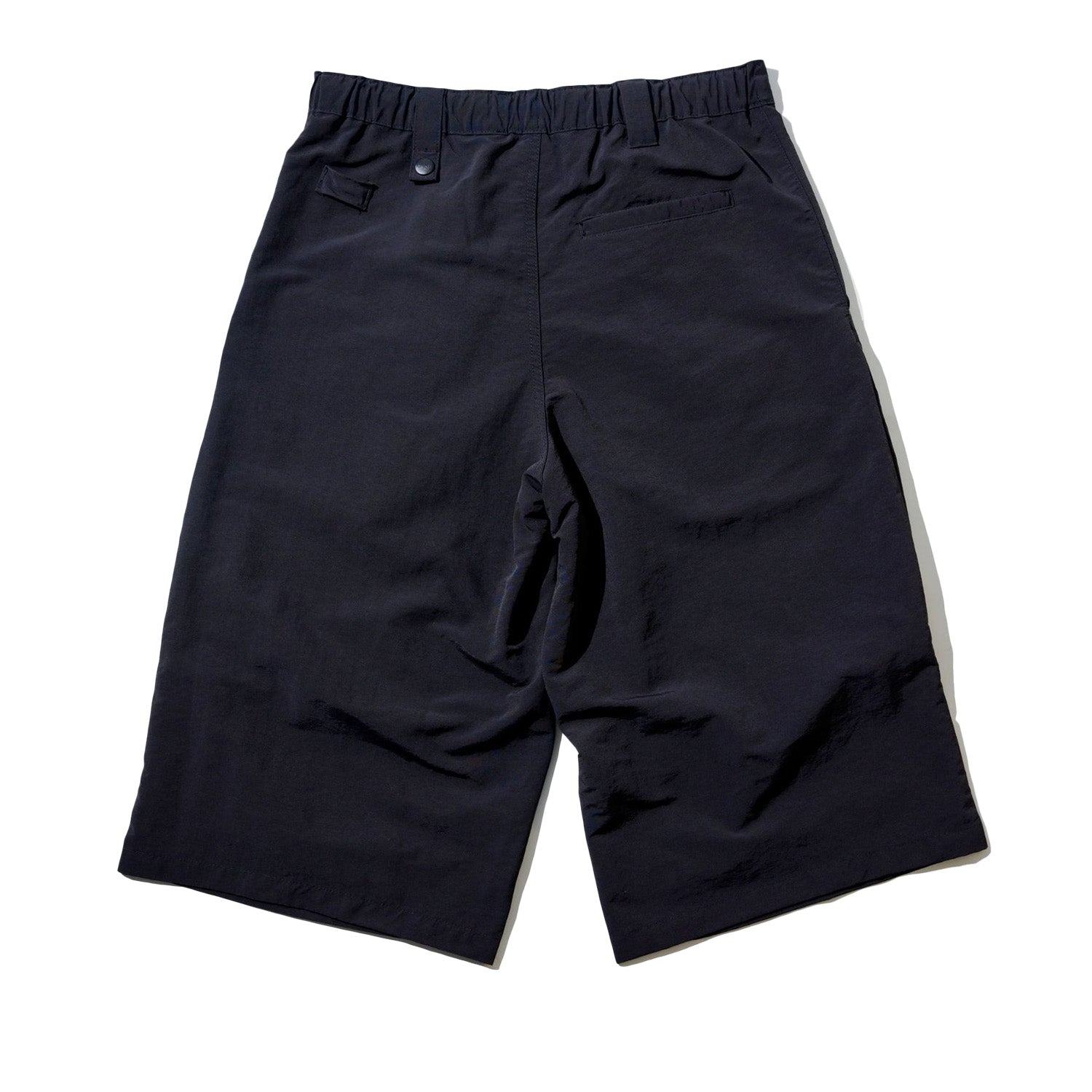 LAKH Conversion Flared Half-Pants Black - BOTTOMS - Canada