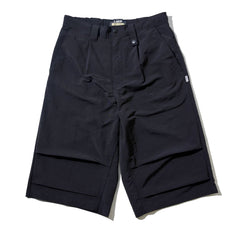 LAKH Conversion Flared Half-Pants Black - BOTTOMS - Canada