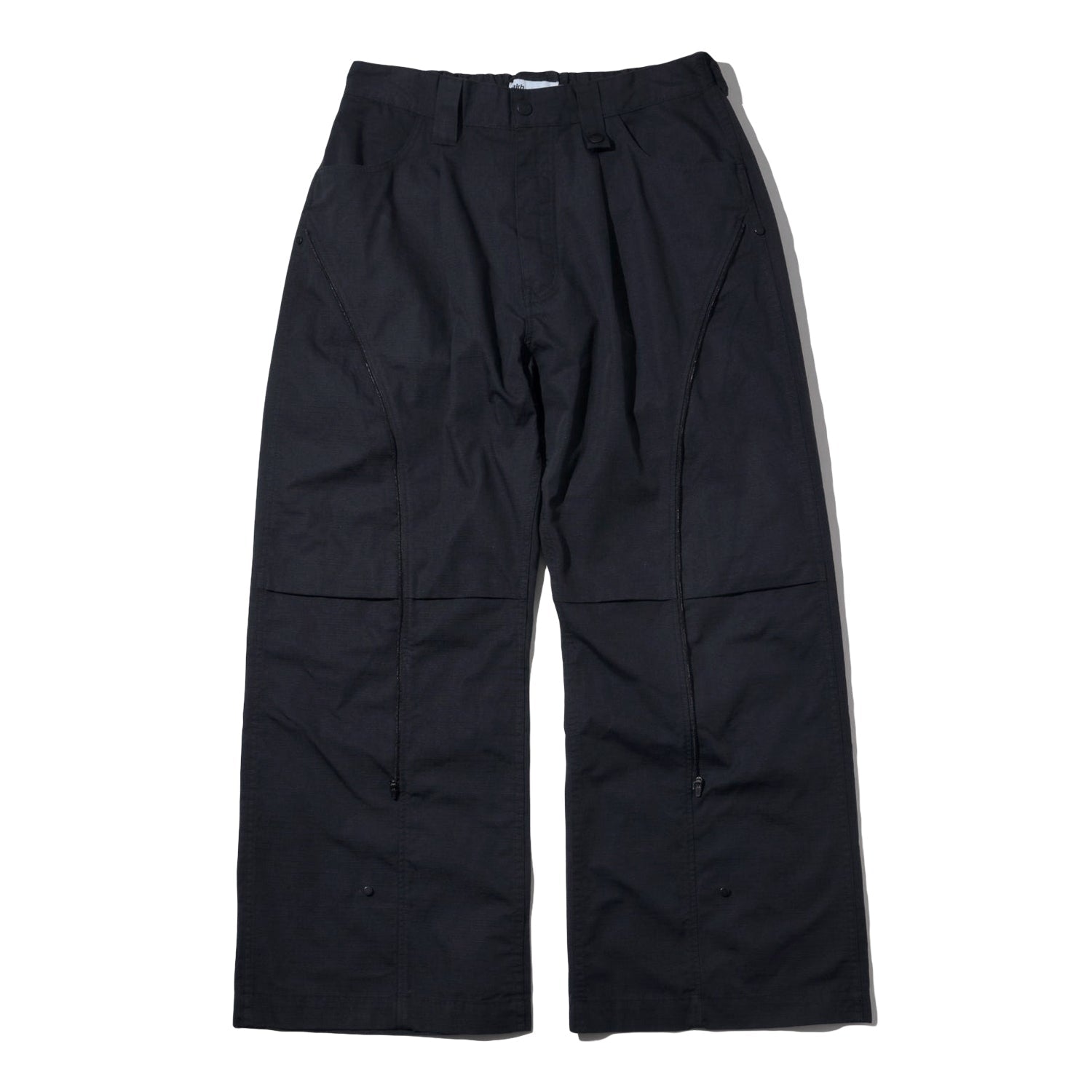 LAKH Detachable Ten Pockets Cargo Pants Black - BOTTOMS - Canada