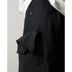 LAKH Detachable Ten Pockets Cargo Pants Black - BOTTOMS - Canada