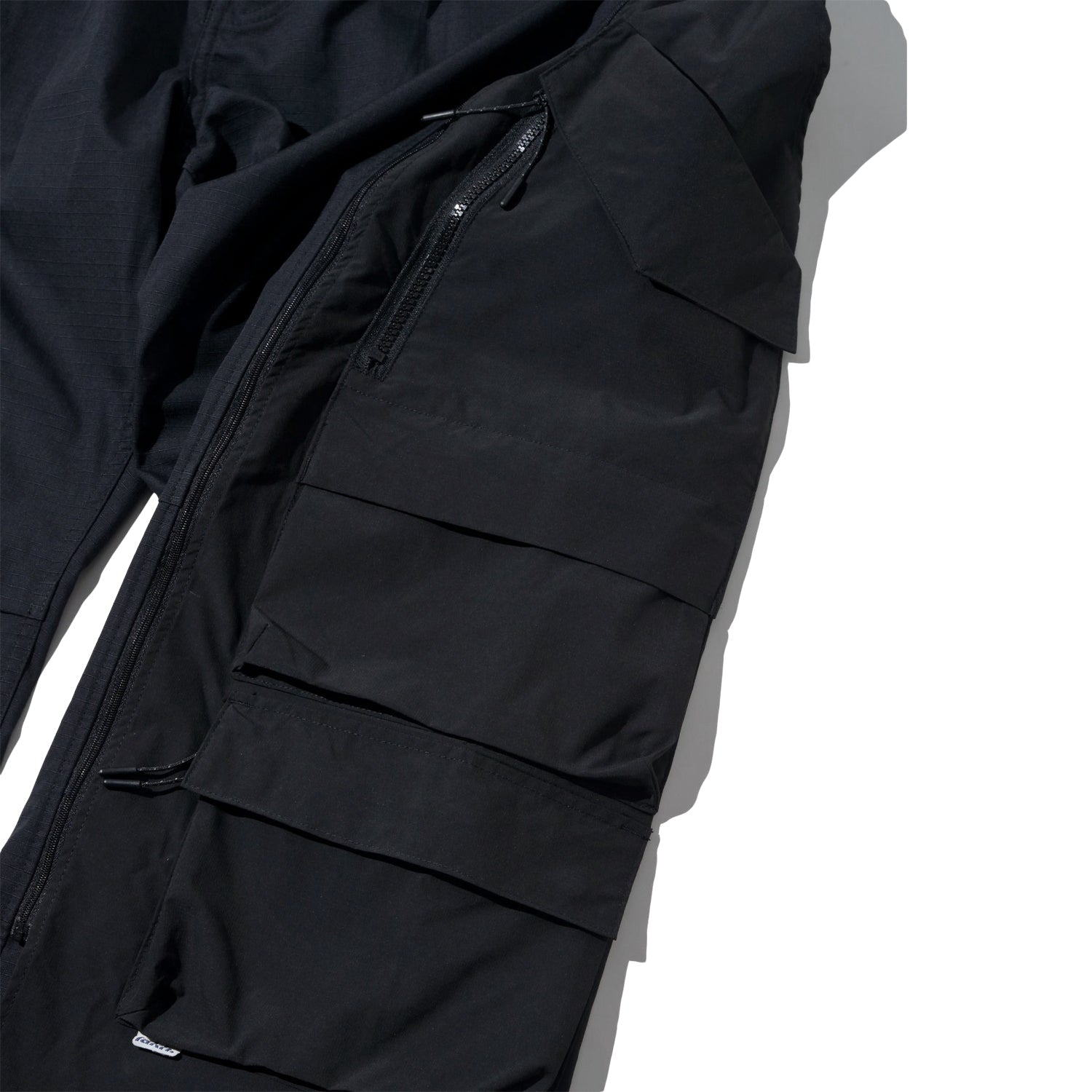 LAKH Detachable Ten Pockets Cargo Pants Black - BOTTOMS - Canada