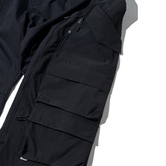 LAKH Detachable Ten Pockets Cargo Pants Black - BOTTOMS - Canada