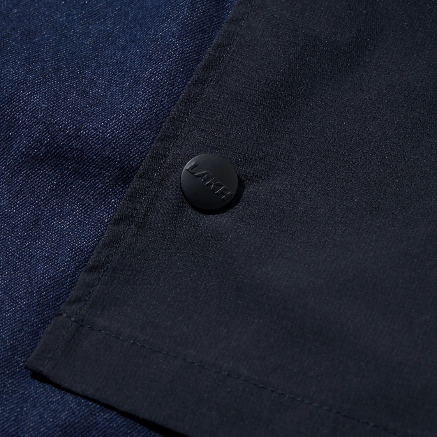 LAKH Detachable Ten Pockets Cargo Pants Denim Navy - BOTTOMS - Canada